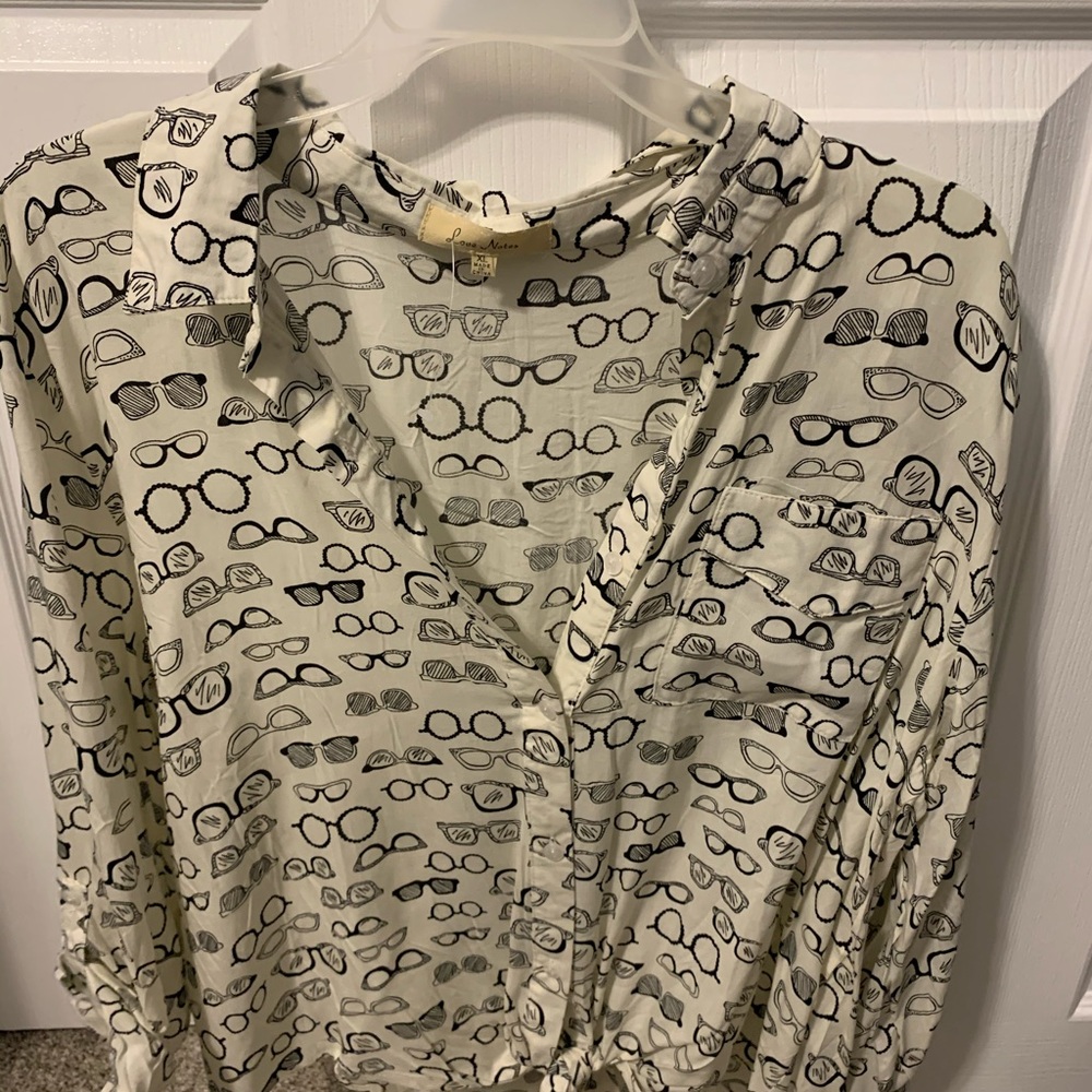 Eyeglass Blouse